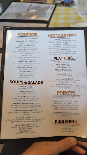 Menu Hot Tails - 24