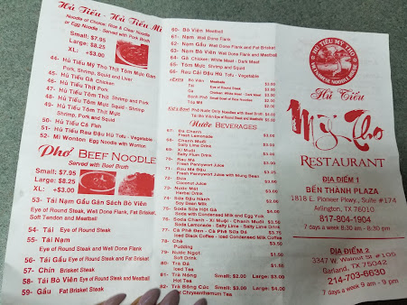 Menu Hu Tieu My Tho - 29