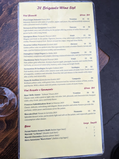 Menu Il Brigante - 28