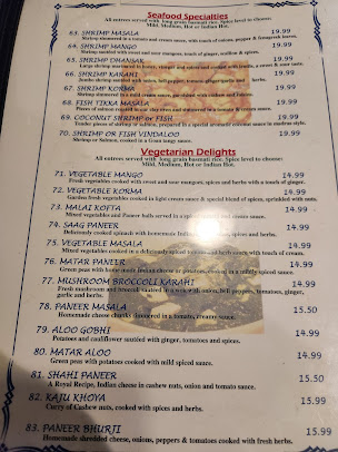 Menu India Oven - 17
