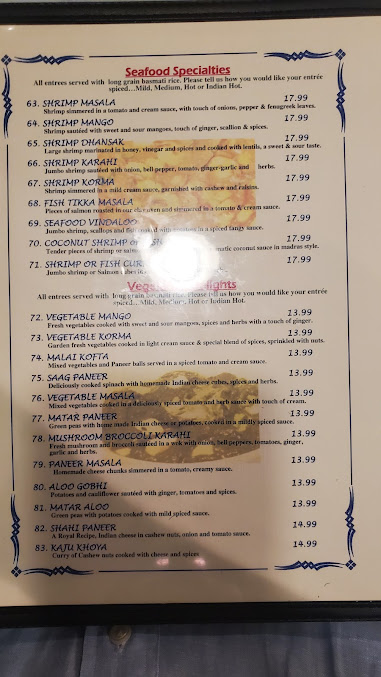 Menu India Oven - 23