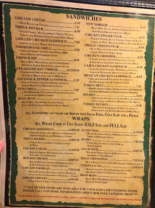 Menu Instant Replay Sports Bar - 13