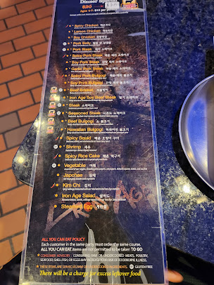 Menu Iron Age Glenview - 24