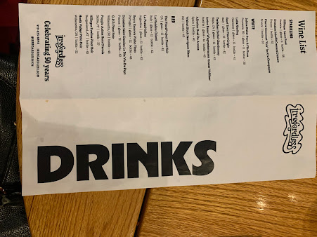 Menu Irregardless - 25