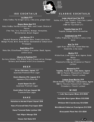Menu Iso Iso Ramen & Bar - 20