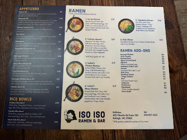 Menu Iso Iso Ramen & Bar - 29