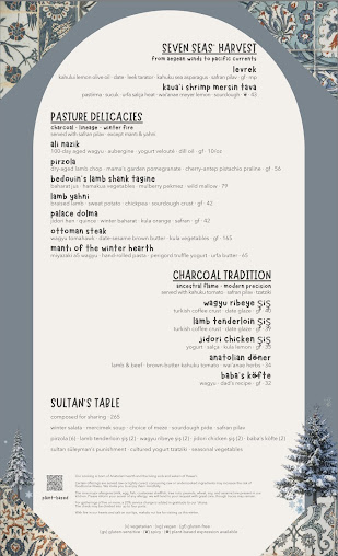 Menu Istanbul Hawai'i - 23