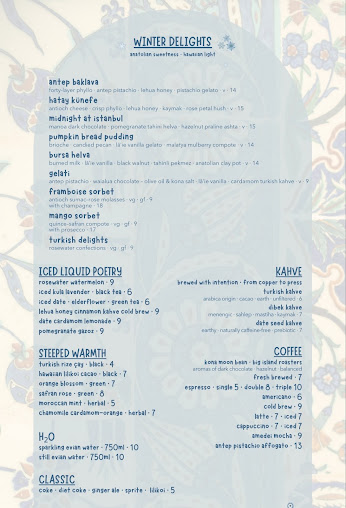 Menu Istanbul Hawai'i - 27