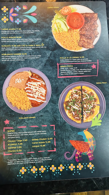 Menu Izcalli Mexican Restaurant - 28