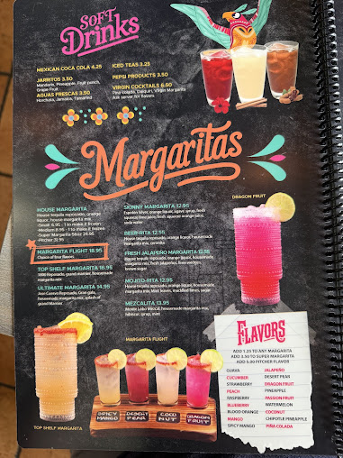 Menu Izcalli Mexican Restaurant - 29