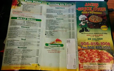 Menu Jacks Pizzeria - 17