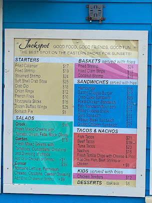 Menu Jackspot Cape Charles - 22