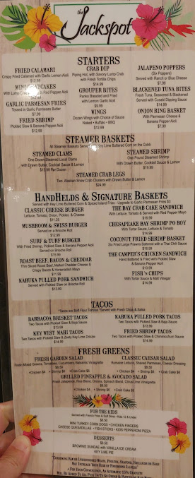 Menu Jackspot Cape Charles - 26