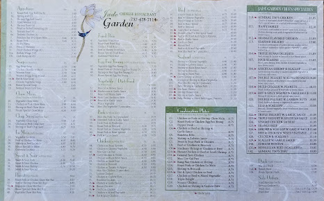 Menu Jade Garden Chinese Restaurant - 26