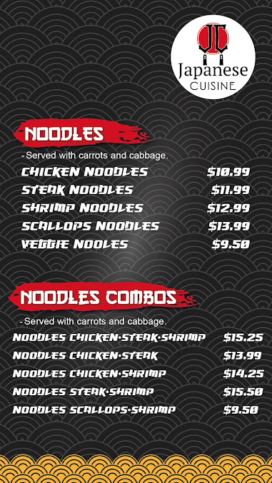 Menu Japanese Cuisine - 22