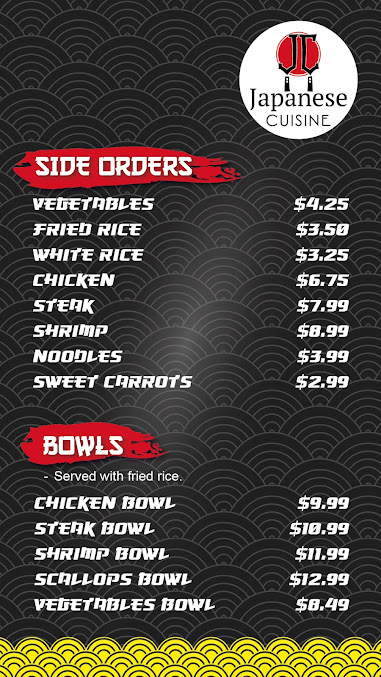 Menu Japanese Cuisine - 23