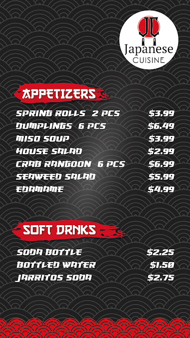 Menu Japanese Cuisine - 24