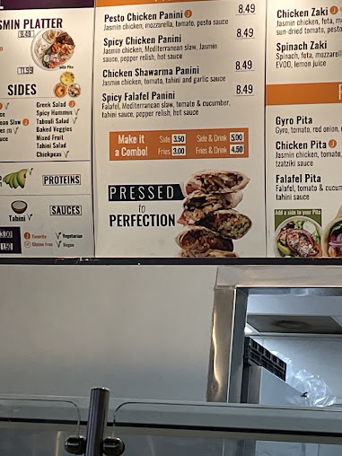 Menu Jasmin & Olivz Mediterranean - Ncsu - 21
