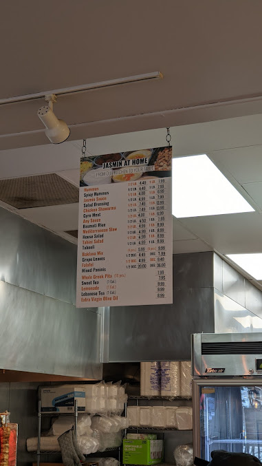 Menu Jasmin & Olivz Mediterranean - Ncsu - 26