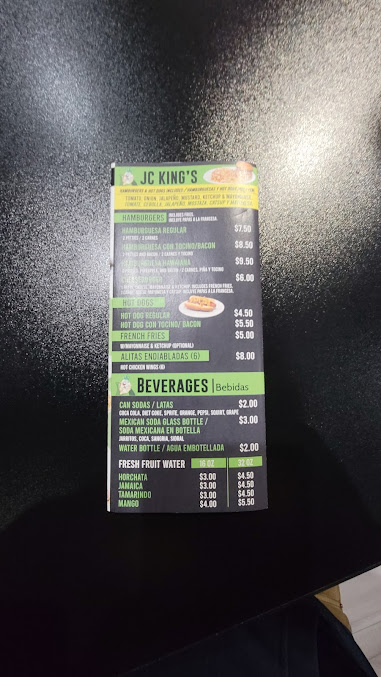 Menu Jc Kings Tortas - 24