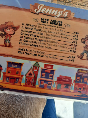 Menu Jennys Country Kitchen - 29