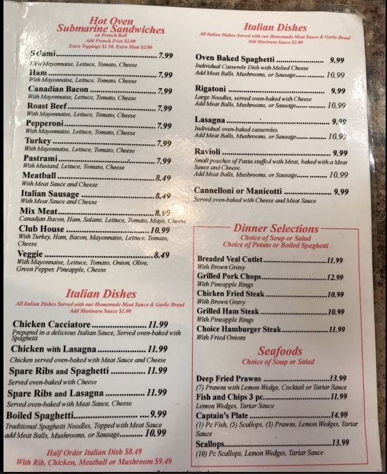 Menu Jenos Restaurant Italian - 20