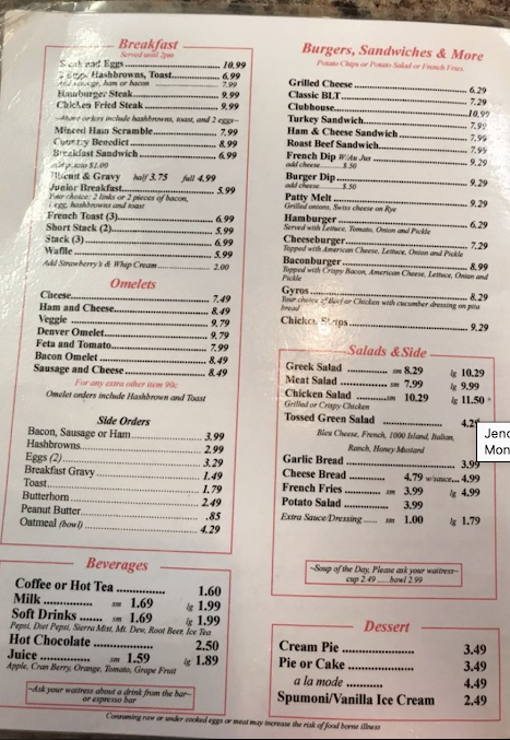 Menu Jenos Restaurant Italian - 21