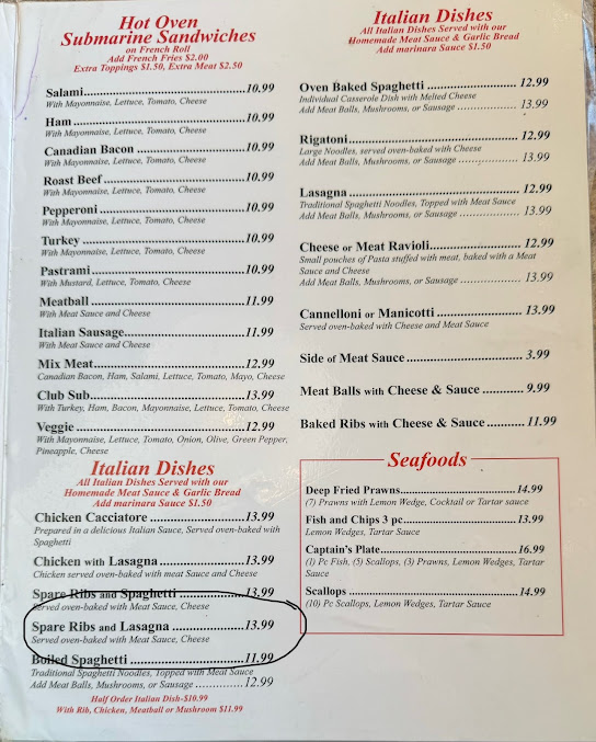 Menu Jenos Restaurant Italian - 23