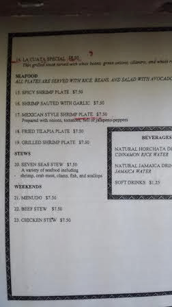 Menu Jerez Mexican Restaurant - 23