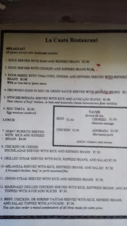 Menu Jerez Mexican Restaurant - 25