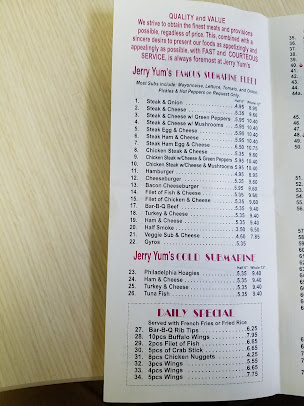 Menu Jerry Yums - 22