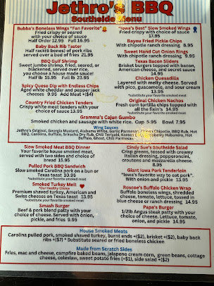 Menu Jethros Bbq Southside - 14