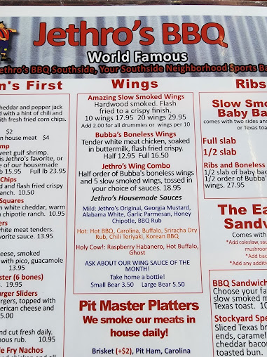 Menu Jethros Bbq Southside - 18