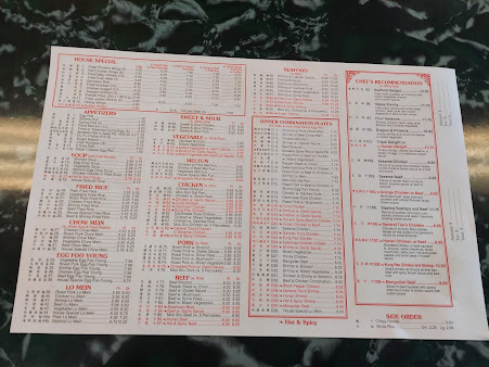 Menu Jin Jin Chinese Restaurant - 26