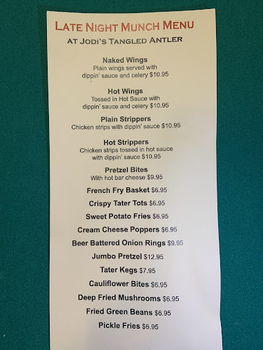 Menu Jodis Tangled Antler - 22