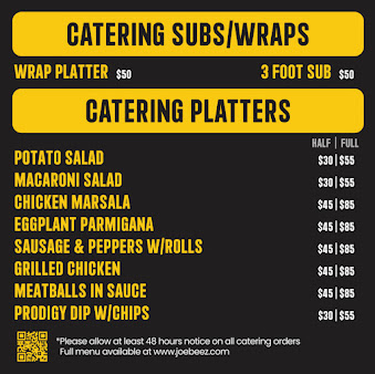 Menu Joe Beez - 26