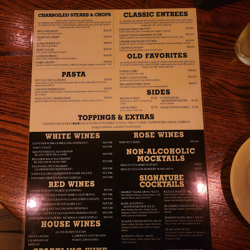 Menu Johnny's Kitchen And Tap - 20