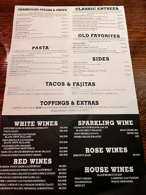 Menu Johnny's Kitchen And Tap - 22