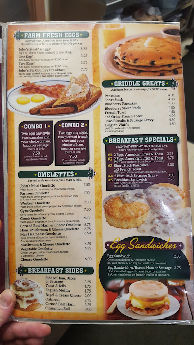 Menu Johns Coney Island - 26