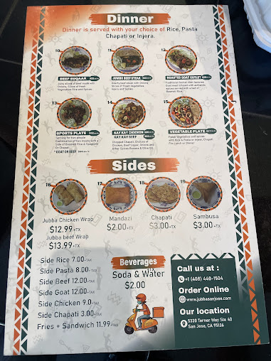 Menu Jubba San Jose - 20