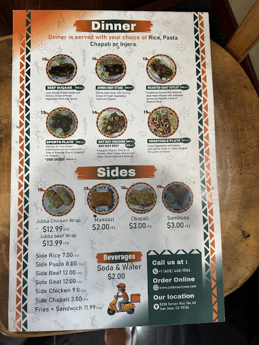 Menu Jubba San Jose - 23