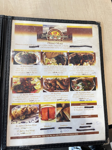 Menu Jubba San Jose - 25