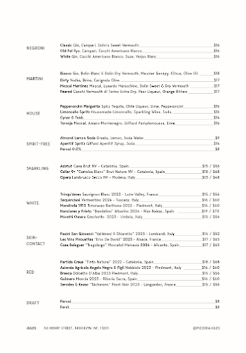 Menu Jules - 23