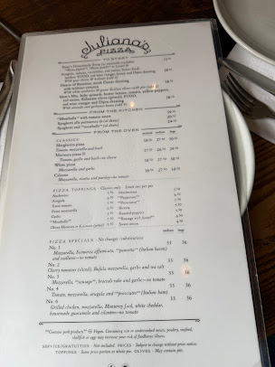 Menu Juliana’s - 23