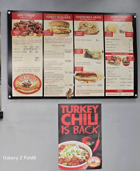 Menu Just Turkey Grill - 20