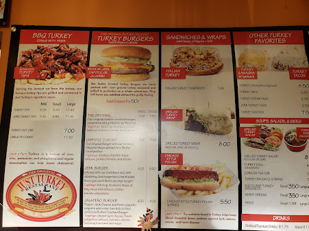 Menu Just Turkey Grill - 25