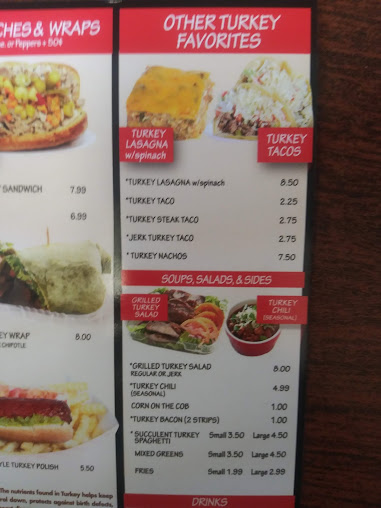 Menu Just Turkey Grill - 29