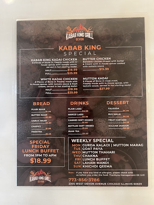 Menu Kabab King Grill - 16