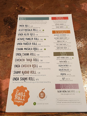 Menu Kathi Roll On The Falls - 27