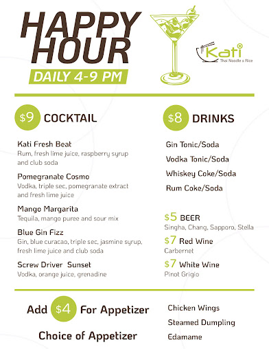 Menu Kati Thai Cuisine - 22